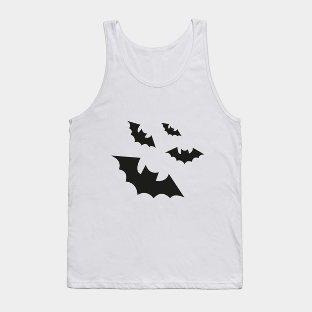 bats Halloween Tank Top by FirstBaby